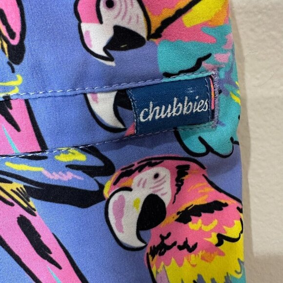 Chubbies Swim Trunks Size XL Parrot Tropical Vacation Beach Cruise - Picture 6 of 8